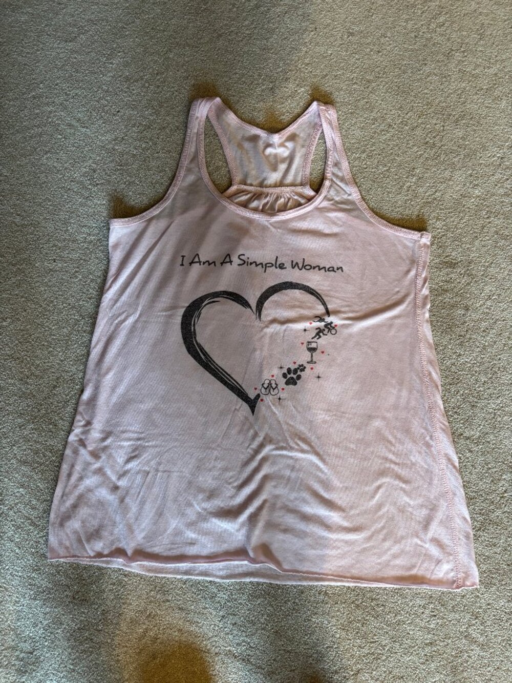 Pale Pink Tank Top